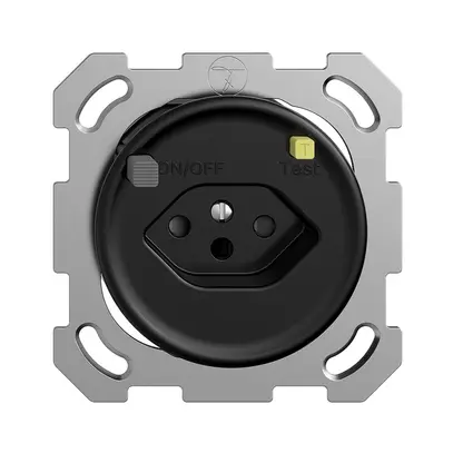 Presa INC STANDARDdue T13 FI 30mA nero 