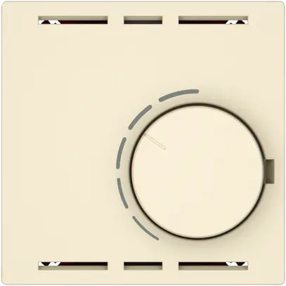 Thermostat d'ambiance EDIZIO.liv SNAPFIX® sans interrupteur 230VAC 50Hz cr 