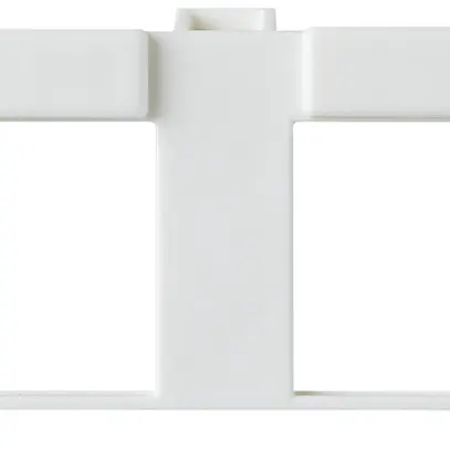 Module kallysto 2×RJ45 Keystone blanc 