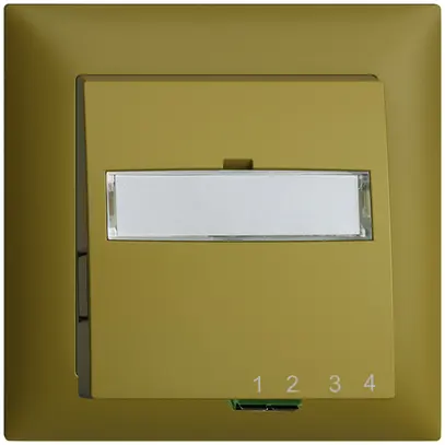 Boîte de raccordement ENC FTTH EDIZIOdue FH 1×LC APC Duplex FMI olive 