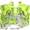 Morsetto passante WAGO TOPJOB-S 2050 1mm² 2L TH15 verde/giallo 