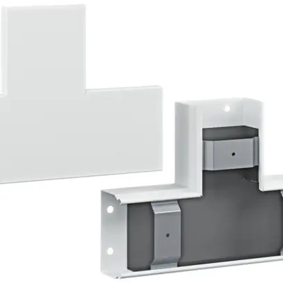 Raccord T tehalit FWK-Plus 60×100mm blanc trafic 