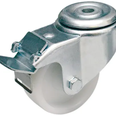 Ruota orientabile con fermo 