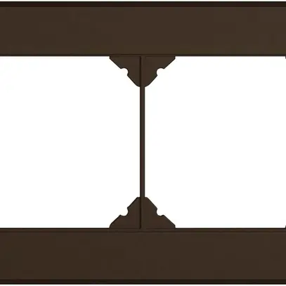 Intestazione INC EDIZIO.liv SNAPFIX® 1×2 p.combinazioni a libera scelta marrone 