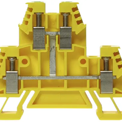 Borne de passage joignable Woertz 0.5…4mm² 32A 500V vis 2×2 rail DIN 35mm vt-jn 
