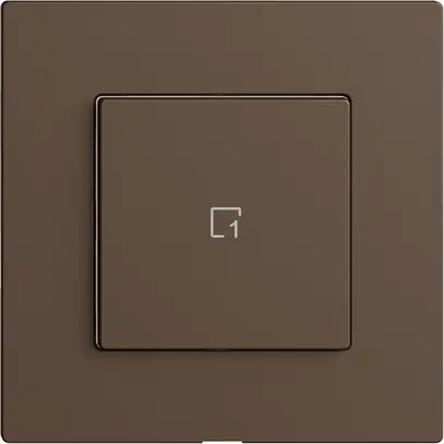 Kit copertura per pulsante scena 1 scena/1T Edue Wiser coffee 