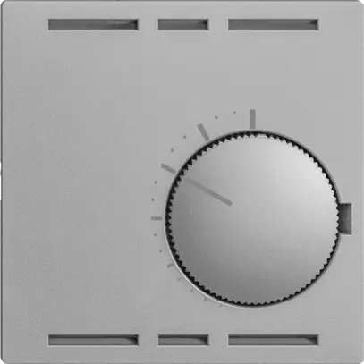 Termostato ambiente INC EDIZIOdue silver, senza interrutore 