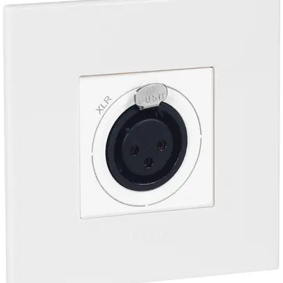 Presa di raccordo XLR ATO bianco 3L femmina grd.I 