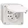 Presa NAP NEVO, 3×T13, IP21, bianco 