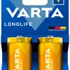 Batteria VARTA Consumer Longlife D alcalina al manganese 1.5V blister a 2 pezzi 