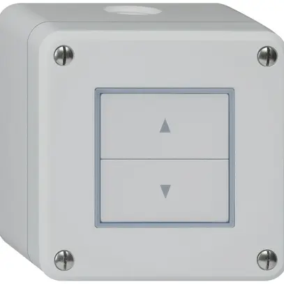 Contact pour stores AP robusto IP55 gris avec 2 touches de fonction 