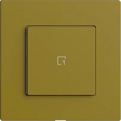 Bedienaufsatz zu Szenentaster 1 Szene/1T Edue Wiser olive 