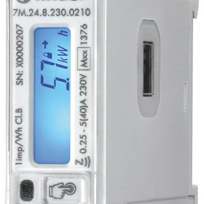 Contatore d'energia AMD FINDER 7M.24 1L diretto 40A elettrico RS-485 S0 MID-EU 