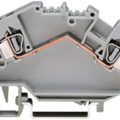 Durchgangsklemme WAGO TopJob 4mm² grau 