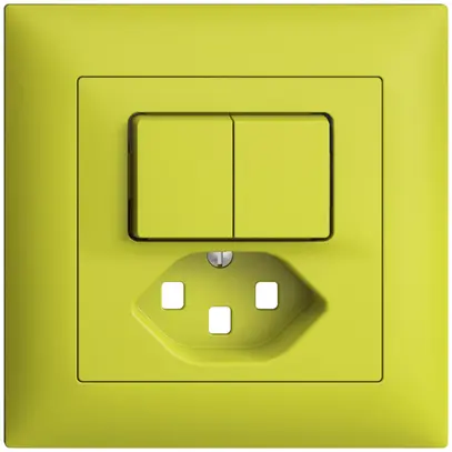 Kit frontale INC EDIZIOdue lemon 88×88mm T23 