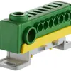 Borne d'alimentation ECB L 76A 450V 1×2.5…25mm²/7×0.5…4mm² vert 