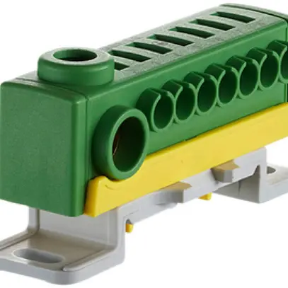 Borne d'alimentation ECB L 76A 450V 1×2.5…25mm²/7×0.5…4mm² vert 