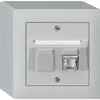 Presa AP kallysto cat.6 1RJ45/s grigio chiaro 