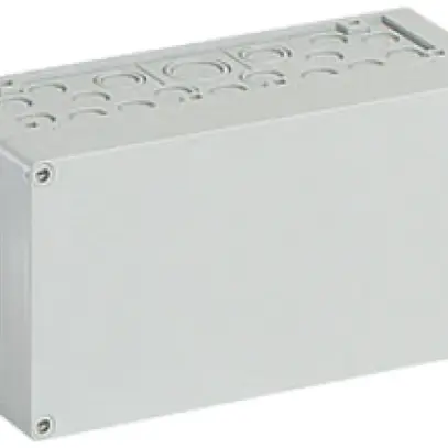 Apparategehäuse Demelectric IP65 300×150×132mm grau 