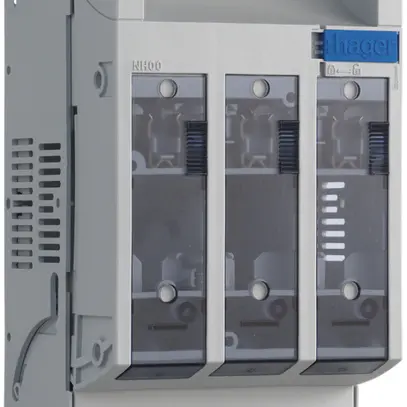 Coupe-circuit HPC weber.silas DIN00 690VAC 160A saillie/profilé co.fusible 95mm² 