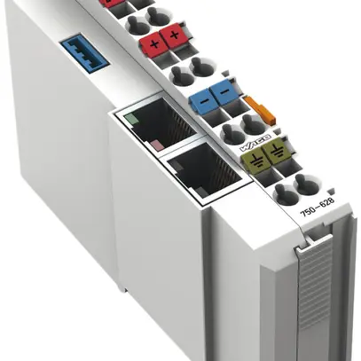 Module de couplage AMD WAGO pour l'extension des bus, gris clair 