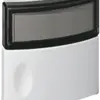 Poussoir de sonnerie 24VDC IP44 IK06 blanc 
