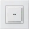 Pulsante luminoso INC kallysto.pro A-R/1P bianco 
