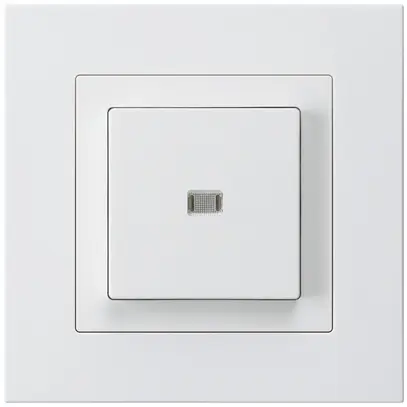 Pulsante luminoso INC kallysto.pro A-R/1P bianco 