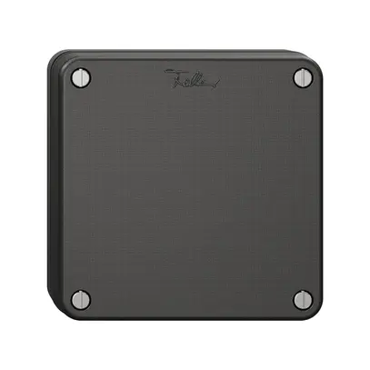 Copertura cieca NUP NEVO, profondità 3 mm, nero 