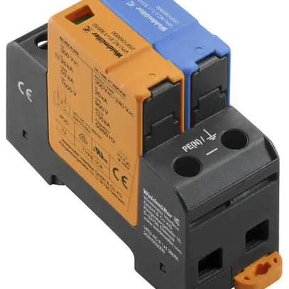 Parasurtension Weidmüller VPU AC II 1+1 300/50 