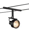 Luminaire sur câble SLV SALUNA pour TENSEO, GX5.3 35W IP20 noir 