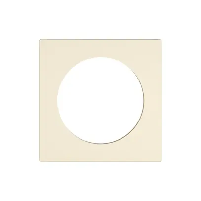 Kit di copertura EDIZIO.liv SNAPFIX® termostato 60×60×7mm crema IP20 