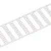 Carte de marquage WAGO 1…50 blanc 