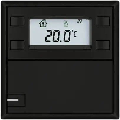 Poussoir RTH EDIZIO.liv SNAPFIX® a.RGB-LED 1×touche comm.1T no 