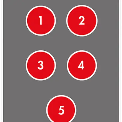 Télécommande Luxomat IR-PD KNX Mini 