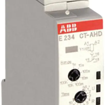 Relè a tempo INS ABB RV 230V 1C grigio 