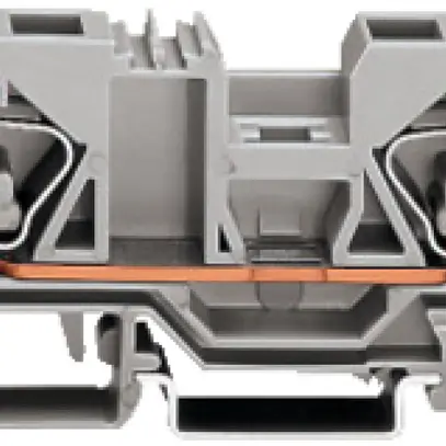 Borne de passage WAGO 16mm² gris 