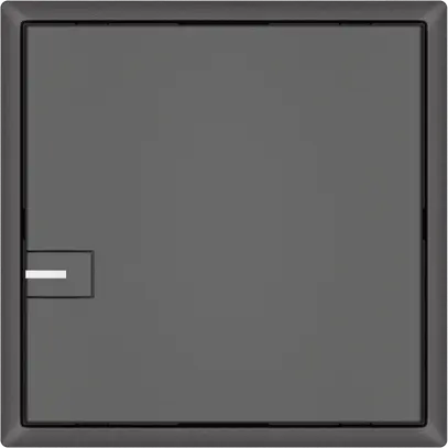 Poussoir universel EDIZIO.liv UNI SNAPFIX® 12…48V a.LED bleu 1× comm.1T grf 