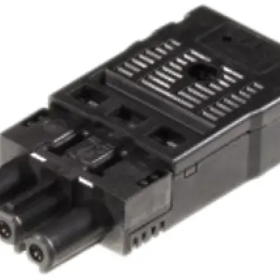 Presa Wieland GST18I3F B2 ZR1, 3P 250V 20A, nero 