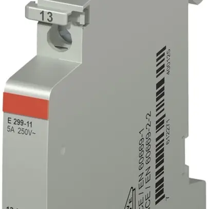 Modulo di contatto ausiliario ABB E299-11, per E290/E297, 1Ch+1R 5A/250VAC 