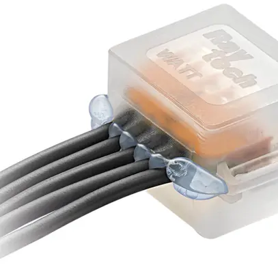 Manicotto di giunzione Raytech WATT blister 2pzz. trasparente 