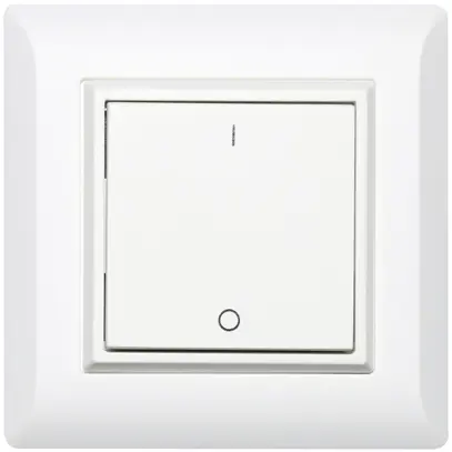 Poussoir RF AP ALADIN EnOcean kallysto.line, 1-fois, blanc, I/0 