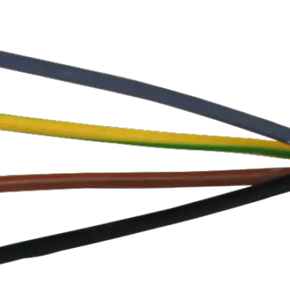 Câble Td 4×0.75mm² 3LPE noir Eca Rouleau à 100m