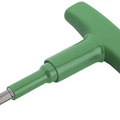 Chiave a brugola WAGO 8mm con protezione anti-rotazione verde 