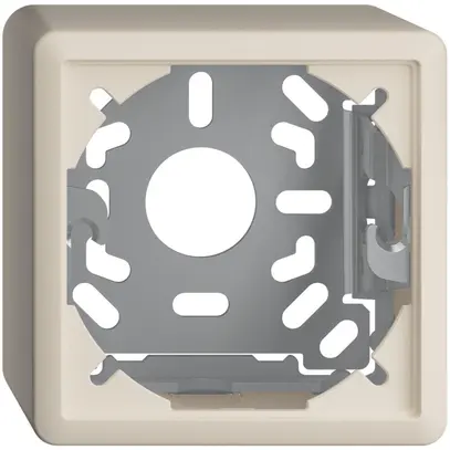 Capot avec plaque de base 54mm EDIZIOdue crema 