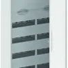 AP-Kleinverteiler ABB CA 28K, 2-Feld 8-reihig (3 geschlossen) 120TE, Tür 
