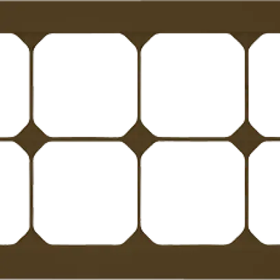 Intestazione INC kallysto.trend 2×4 marrone orizzontale 