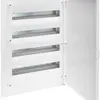 Coffret de distribution ENC Hager golf 4 rangées 18UM porte IP40 460×688×97.5mm 