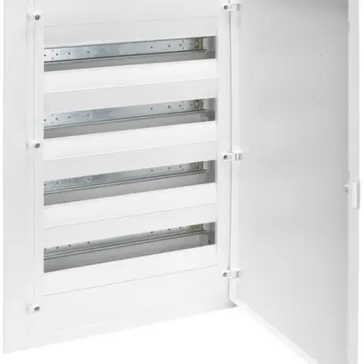 Coffret de distribution ENC Hager golf 4 rangées 18UM porte IP40 460×688×97.5mm 
