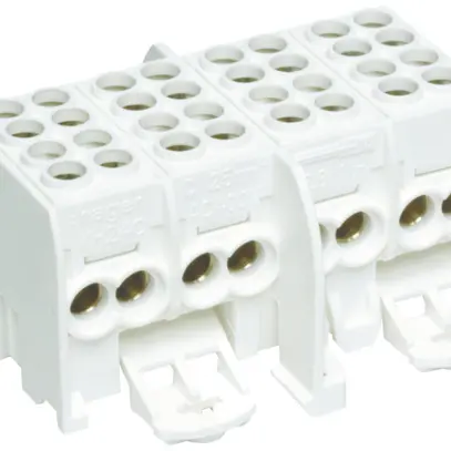 Borne principale Hager 4L 4×25mm² isolé 